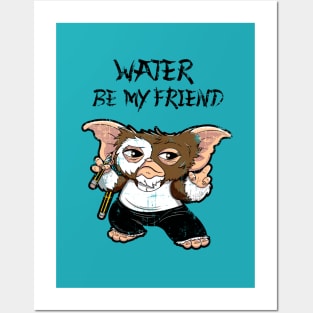 Water Be My Friend Posters and Art